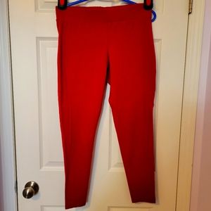 Torrid Red Leggings
